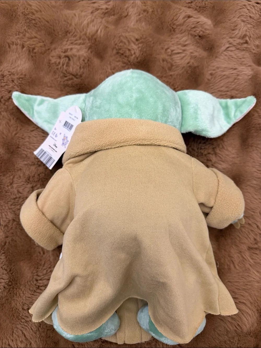 Build-A-Bear Grogu Plush - Green with Tan Robe